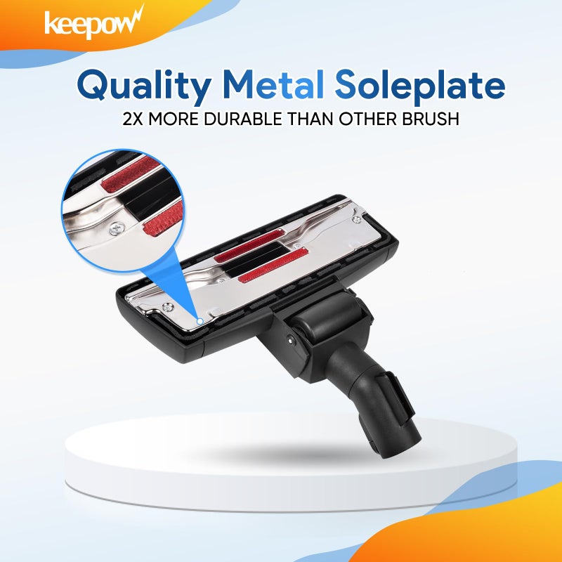 KEEPOW 285-3 Vacuum Attachments Brush Head Compatible with Miele Compact Canister C1 Combination, Classic Smooth Floor Brush - Image 3